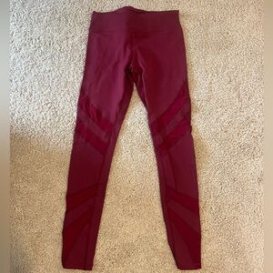 Burgundy Leggings